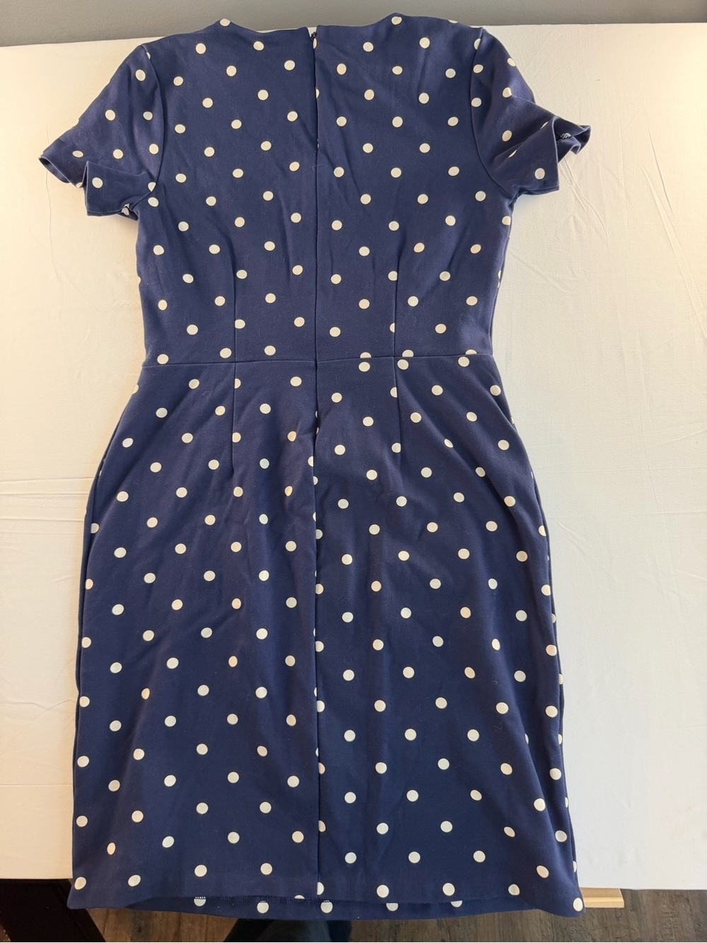 Old Navy Navy Dress with White Polka Dots - Picture 8 of 12